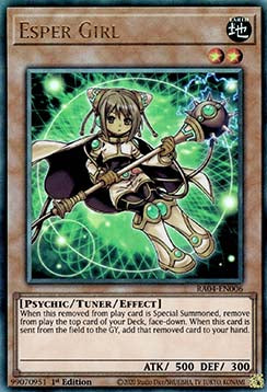 Esper Girl (V.7 - Ultimate Rare)⁣ - Quarter Century Stampede⁣ (Ultimate Rare)⁣ [006]