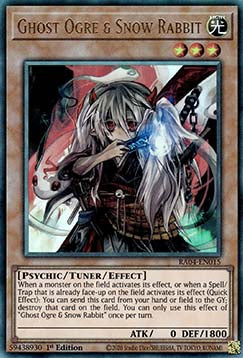 Ghost Ogre & Snow Rabbit (V.7 - Ultimate Rare)⁣ - Quarter Century Stampede⁣ (Ultimate Rare)⁣ [015]