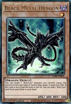 Black Metal Dragon (V.7 - Ultimate Rare)⁣ - Quarter Century Stampede⁣ (Ultimate Rare)⁣ [016]