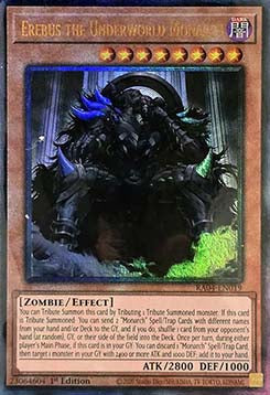 Erebus the Underworld Monarch (V.7 - Ultimate Rare)⁣ - Quarter Century Stampede⁣ (Ultimate Rare)⁣ [019]