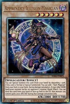 Apprentice Illusion Magician (V.7 - Ultimate Rare)⁣ - Quarter Century Stampede⁣ (Ultimate Rare)⁣ [023]