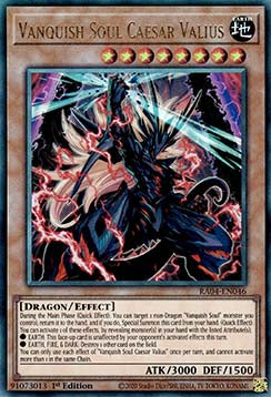 Vanquish Soul Caesar Valius (V.7 - Ultimate Rare)⁣ - Quarter Century Stampede⁣ (Ultimate Rare)⁣ [046]