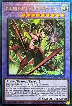 Fiendsmith's Desirae (V.7 - Ultimate Rare)⁣ - Quarter Century Stampede⁣ (Ultimate Rare)⁣ [056]