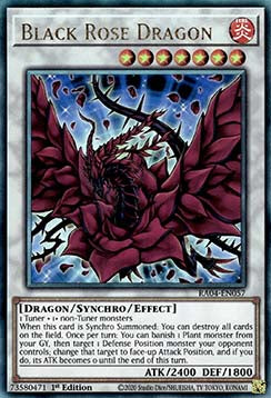 Black Rose Dragon (V.7 - Ultimate Rare)⁣ - Quarter Century Stampede⁣ (Ultimate Rare)⁣ [057]