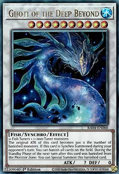 Ghoti of the Deep Beyond (V.7 - Ultimate Rare)⁣ - Quarter Century Stampede⁣ (Ultimate Rare)⁣ [060]