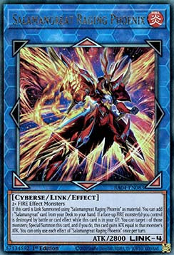 Salamangreat Raging Phoenix (V.7 - Ultimate Rare)⁣ - Quarter Century Stampede⁣ (Ultimate Rare)⁣ [083]
