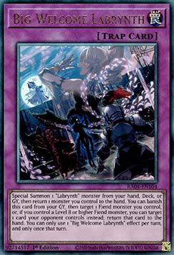 Big Welcome Labrynth (V.7 - Ultimate Rare)⁣ - Quarter Century Stampede⁣ (Ultimate Rare)⁣ [104]