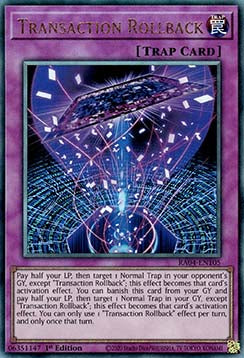 Transaction Rollback (V.7 - Ultimate Rare)⁣ - Quarter Century Stampede⁣ (Ultimate Rare)⁣ [105]