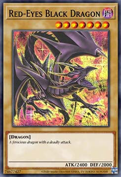 Red-Eyes Black Dragon (V.3 - Platinum Secret Rare)⁣ - Quarter Century Stampede⁣ (Platinum Secret Rare)⁣ [109]