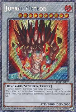 Jurrac Meteor (V.1 - Platinum Secret Rare)⁣ - Quarter Century Stampede⁣ (Platinum Secret Rare)⁣ [139]