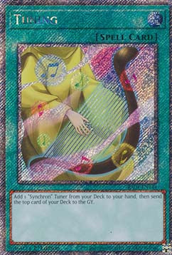 Tuning (V.1 - Platinum Secret Rare)⁣ - Quarter Century Stampede⁣ (Platinum Secret Rare)⁣ [144]