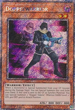 Doppelwarrior (V.1 - Platinum Secret Rare)⁣ - Quarter Century Stampede⁣ (Platinum Secret Rare)⁣ [147]