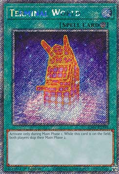 Terminal World (V.1 - Platinum Secret Rare)⁣ - Quarter Century Stampede⁣ (Platinum Secret Rare)⁣ [148]