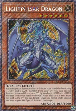 Lightpulsar Dragon (V.1 - Platinum Secret Rare)⁣ - Quarter Century Stampede⁣ (Platinum Secret Rare)⁣ [176]