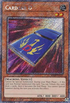 Cardcar D (V.1 - Platinum Secret Rare)⁣ - Quarter Century Stampede⁣ (Platinum Secret Rare)⁣ [181]