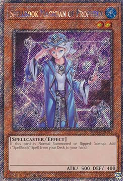 Spellbook Magician of Prophecy (V.1 - Platinum Secret Rare)⁣ - Quarter Century Stampede⁣ (Platinum Secret Rare)⁣ [183]
