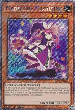 Madolche Magileine (V.1 - Platinum Secret Rare)⁣ - Quarter Century Stampede⁣ (Platinum Secret Rare)⁣ [185]