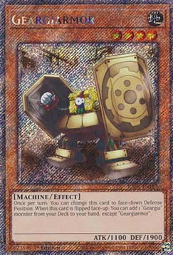 Geargiarmor (V.1 - Platinum Secret Rare)⁣ - Quarter Century Stampede⁣ (Platinum Secret Rare)⁣ [187]