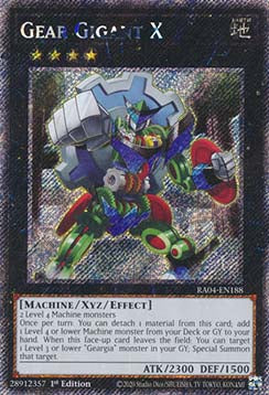 Gear Gigant X (V.1 - Platinum Secret Rare)⁣ - Quarter Century Stampede⁣ (Platinum Secret Rare)⁣ [188]