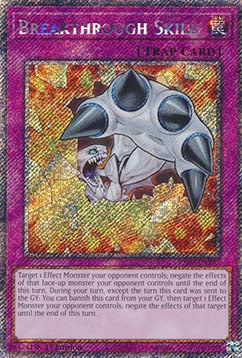 Breakthrough Skill (V.1 - Platinum Secret Rare)⁣ - Quarter Century Stampede⁣ (Platinum Secret Rare)⁣ [202]