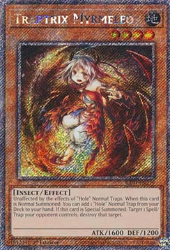 Traptrix Myrmeleo (V.1 - Platinum Secret Rare)⁣ - Quarter Century Stampede⁣ (Platinum Secret Rare)⁣ [210]