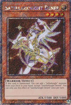 Satellarknight Deneb (V.1 - Platinum Secret Rare)⁣ - Quarter Century Stampede⁣ (Platinum Secret Rare)⁣ [227]