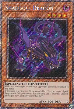 Shaddoll Dragon (V.1 - Platinum Secret Rare)⁣ - Quarter Century Stampede⁣ (Platinum Secret Rare)⁣ [228]