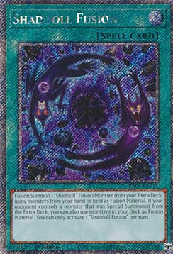 Shaddoll Fusion (V.1 - Platinum Secret Rare)⁣ - Quarter Century Stampede⁣ (Platinum Secret Rare)⁣ [231]