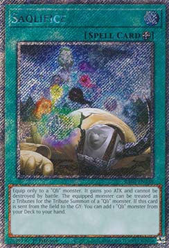 Saqlifice (V.1 - Platinum Secret Rare)⁣ - Quarter Century Stampede⁣ (Platinum Secret Rare)⁣ [238]