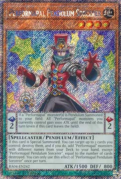 Performapal Pendulum Sorcerer (V.1 - Platinum Secret Rare)⁣ - Quarter Century Stampede⁣ (Platinum Secret Rare)⁣ [242]