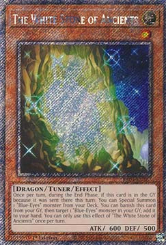 The White Stone of Ancients (V.1 - Platinum Secret Rare)⁣ - Quarter Century Stampede⁣ (Platinum Secret Rare)⁣ [267]