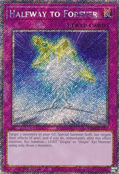 Halfway to Forever (V.1 - Platinum Secret Rare)⁣ - Quarter Century Stampede⁣ (Platinum Secret Rare)⁣ [285]