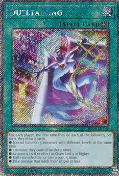 Dueltaining (V.1 - Platinum Secret Rare)⁣ - Quarter Century Stampede⁣ (Platinum Secret Rare)⁣ [286]