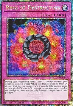 Ring of Destruction (V.2 - Quarter Century Secret Rare)⁣ - Quarter Century Stampede⁣ (Quarter Century Secret Rare)⁣ [119]