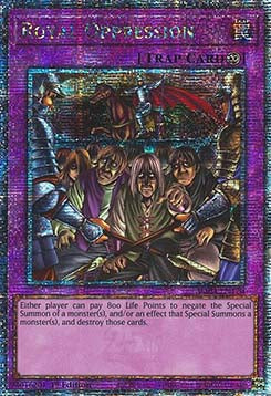 Royal Oppression (V.2 - Quarter Century Secret Rare)⁣ - Quarter Century Stampede⁣ (Quarter Century Secret Rare)⁣ [120]