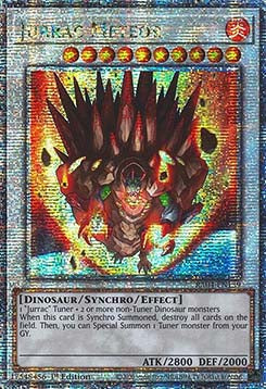 Jurrac Meteor (V.2 - Quarter Century Secret Rare)⁣ - Quarter Century Stampede⁣ (Quarter Century Secret Rare)⁣ [139]