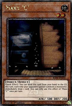 Maxx "C" (V.2 - Quarter Century Secret Rare)⁣ - Quarter Century Stampede⁣ (Quarter Century Secret Rare)⁣ [150]