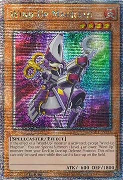 Wind-Up Magician (V.2 - Quarter Century Secret Rare) - Quarter Century Stampede (Quarter Century Secret Rare) [RA04-153]