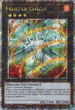 Evolzar Laggia (V.2 - Quarter Century Secret Rare)⁣ - Quarter Century Stampede⁣ (Quarter Century Secret Rare)⁣ [160]