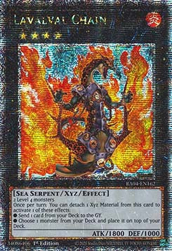 Lavalval Chain (V.2 - Quarter Century Secret Rare)⁣ - Quarter Century Stampede⁣ (Quarter Century Secret Rare)⁣ [162]