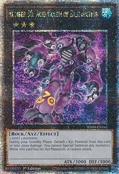 Number 30: Acid Golem of Destruction (V.2 - Quarter Century Secret Rare)⁣ - Quarter Century Stampede⁣ (Quarter Century Secret Rare)⁣ [165]