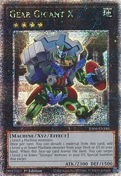 Gear Gigant X (V.2 - Quarter Century Secret Rare)⁣ - Quarter Century Stampede⁣ (Quarter Century Secret Rare)⁣ [188]