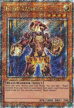 Bujin Yamato (V.2 - Quarter Century Secret Rare)⁣ - Quarter Century Stampede⁣ (Quarter Century Secret Rare)⁣ [209]