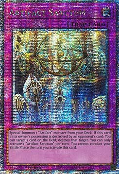 Artifact Sanctum (V.2 - Quarter Century Secret Rare)⁣ - Quarter Century Stampede⁣ (Quarter Century Secret Rare)⁣ [217]