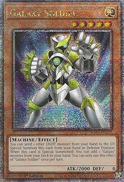 Galaxy Soldier (V.2 - Quarter Century Secret Rare)⁣ - Quarter Century Stampede⁣ (Quarter Century Secret Rare)⁣ [219]