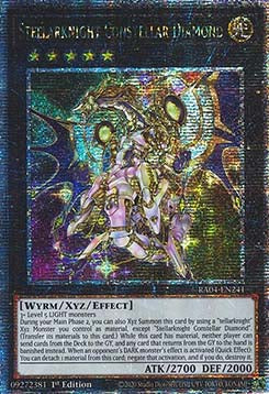 Stellarknight Constellar Diamond (V.2 - Quarter Century Secret Rare)⁣ - Quarter Century Stampede⁣ (Quarter Century Secret Rare)⁣ [241]