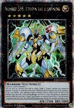 Number S39: Utopia the Lightning (V.2 - Quarter Century Secret Rare)⁣ - Quarter Century Stampede⁣ (Quarter Century Secret Rare)⁣ [251]