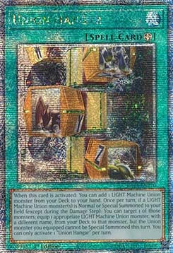 Union Hangar (V.2 - Quarter Century Secret Rare)⁣ - Quarter Century Stampede⁣ (Quarter Century Secret Rare)⁣ [270]