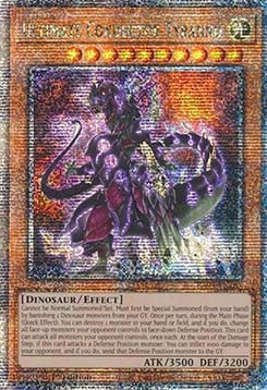 Ultimate Conductor Tyranno (V.2 - Quarter Century Secret Rare)⁣ - Quarter Century Stampede⁣ (Quarter Century Secret Rare)⁣ [287]