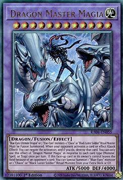 Dragon Master Magia (V.3 - Ultimate Rare)⁣ - Quarter Century Stampede⁣ (Ultimate Rare)⁣ [055]